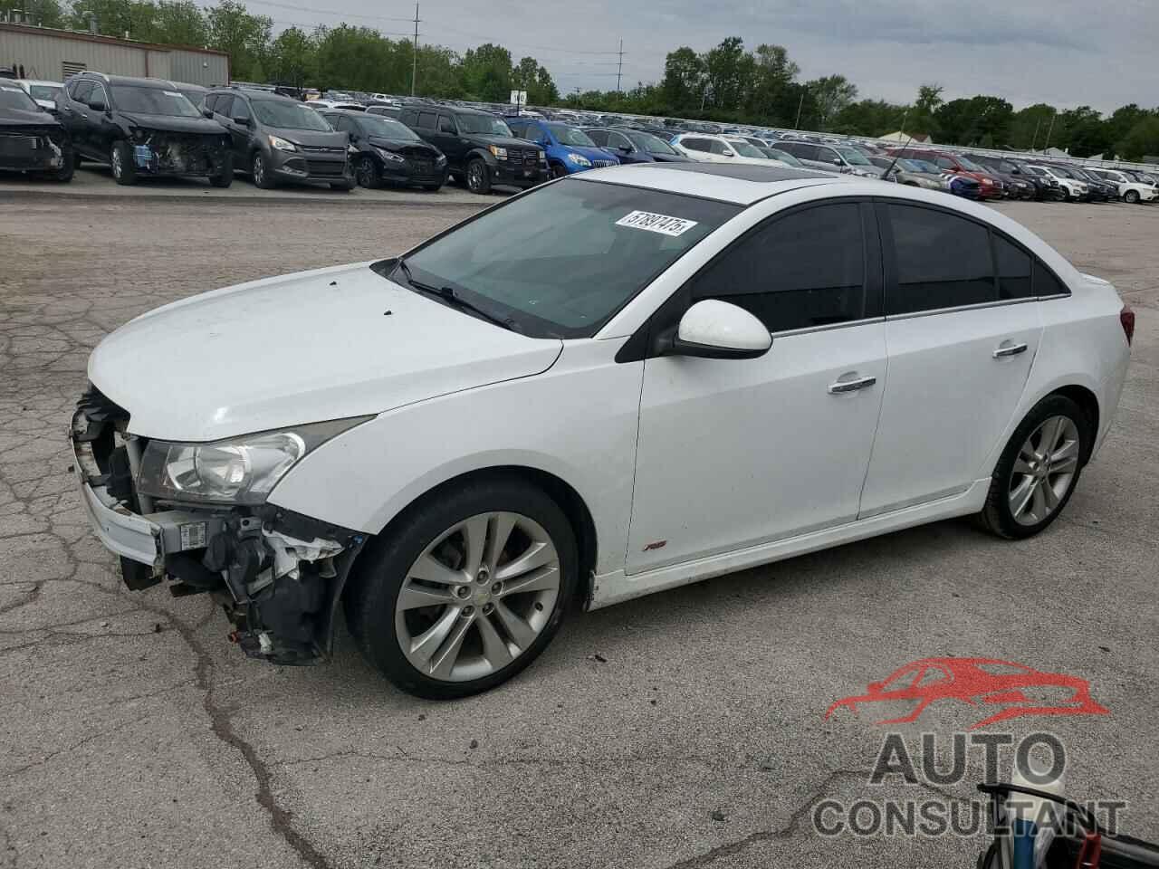 CHEVROLET CRUZE 2014 - 1G1PG5SB4E7386175