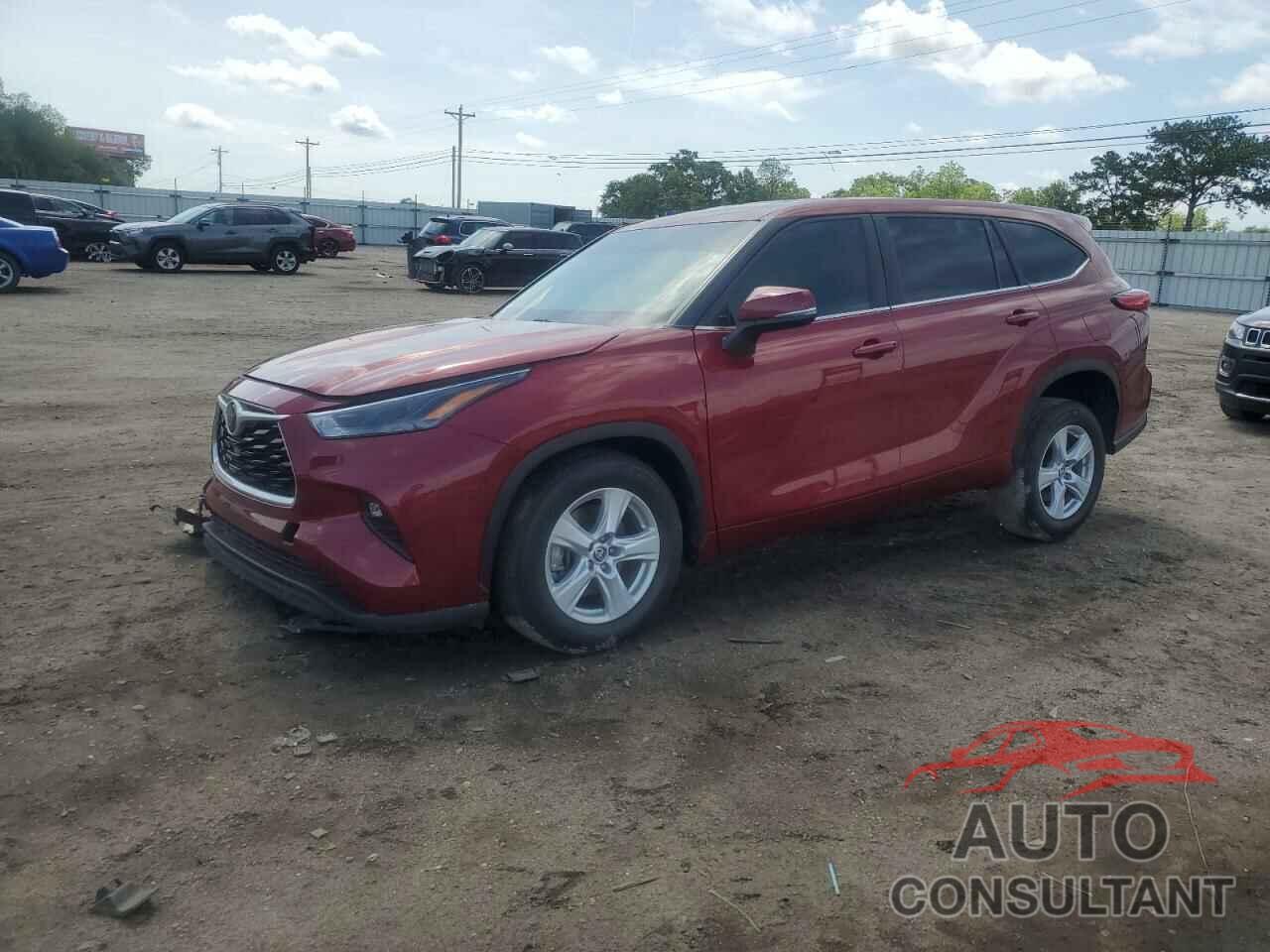 TOYOTA HIGHLANDER 2023 - 5TDKDRAH6PS025000