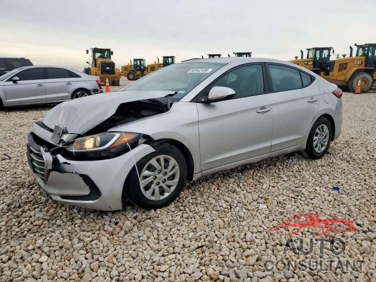HYUNDAI ELANTRA 2018 - KMHD74LF6JU619731