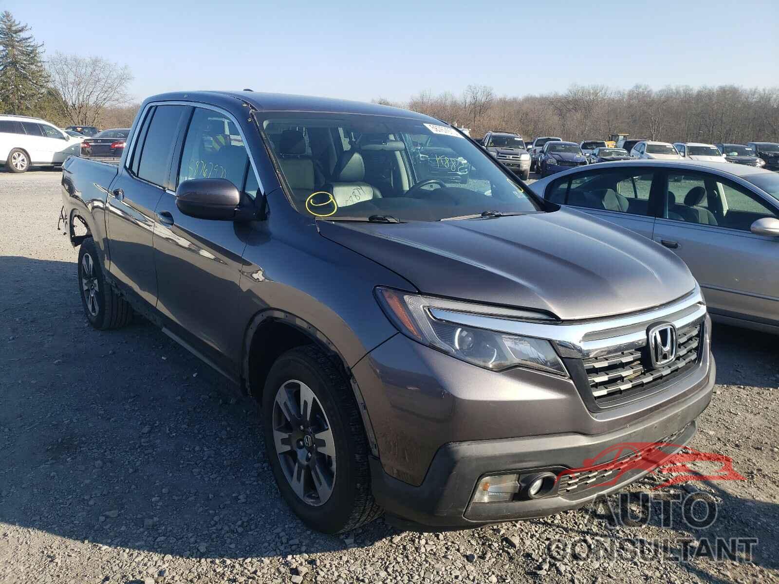 HONDA RIDGELINE 2017 - 5FPYK3F56HB014748