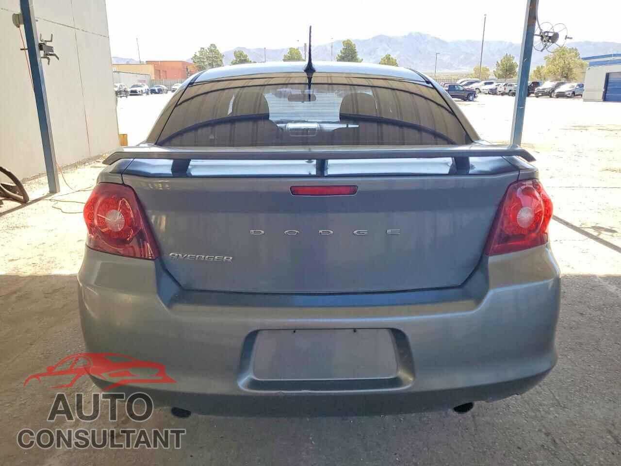 DODGE AVENGER 2012 - 1C3CDZEG2CN121202