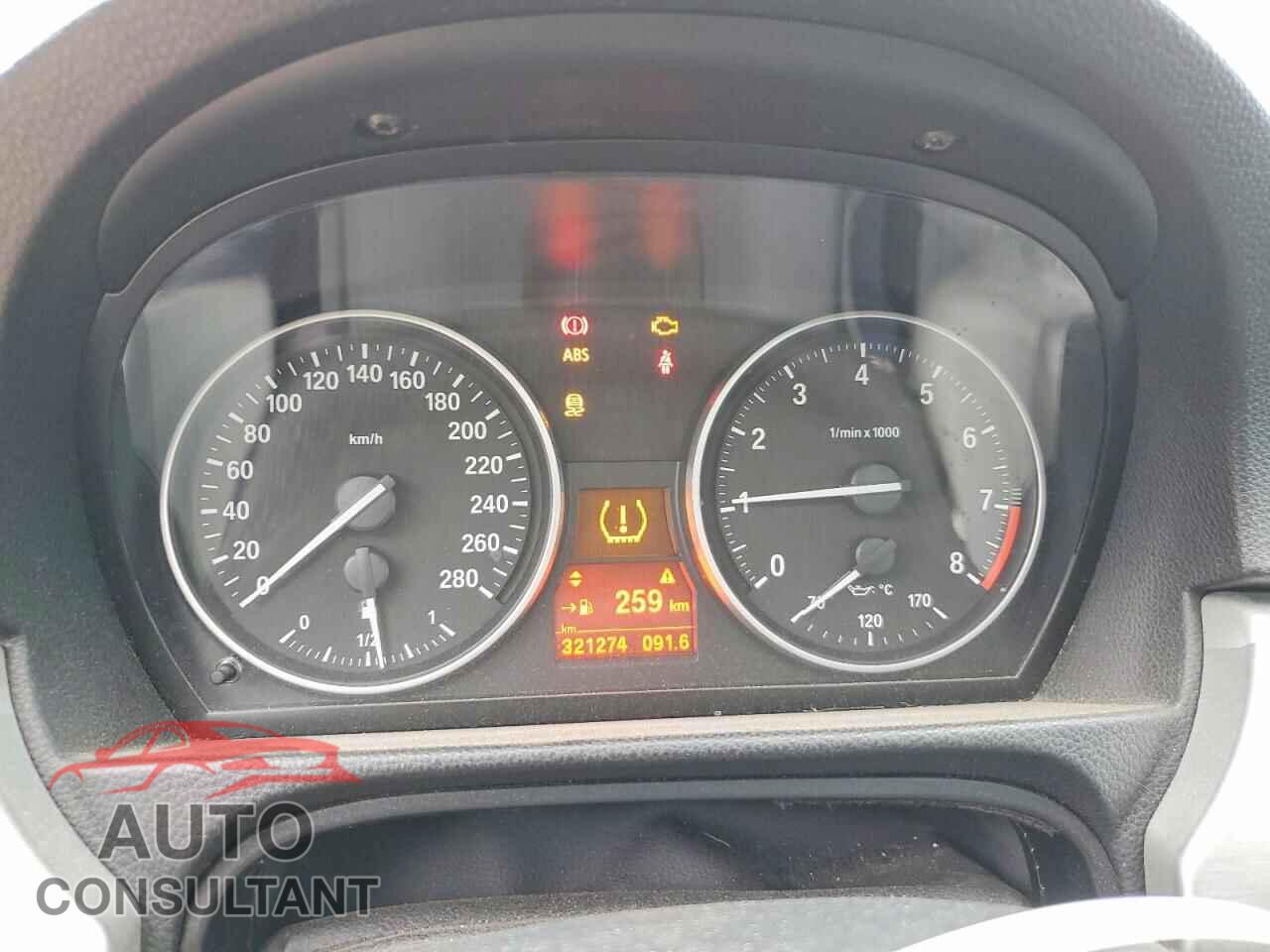 BMW 3 SERIES 2011 - WBAKF9C59BE672175