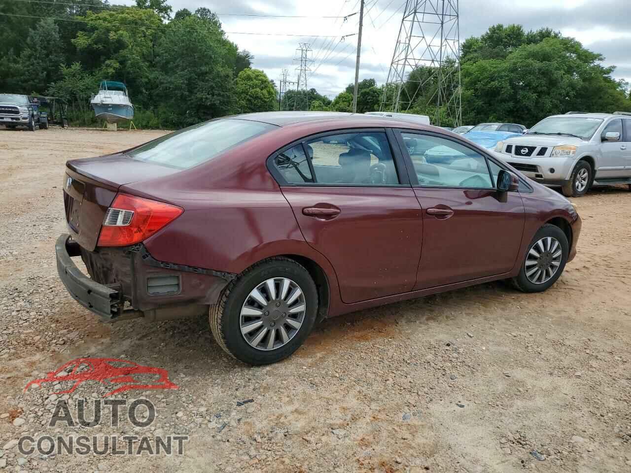 HONDA CIVIC 2012 - 2HGFB2F50CH606824