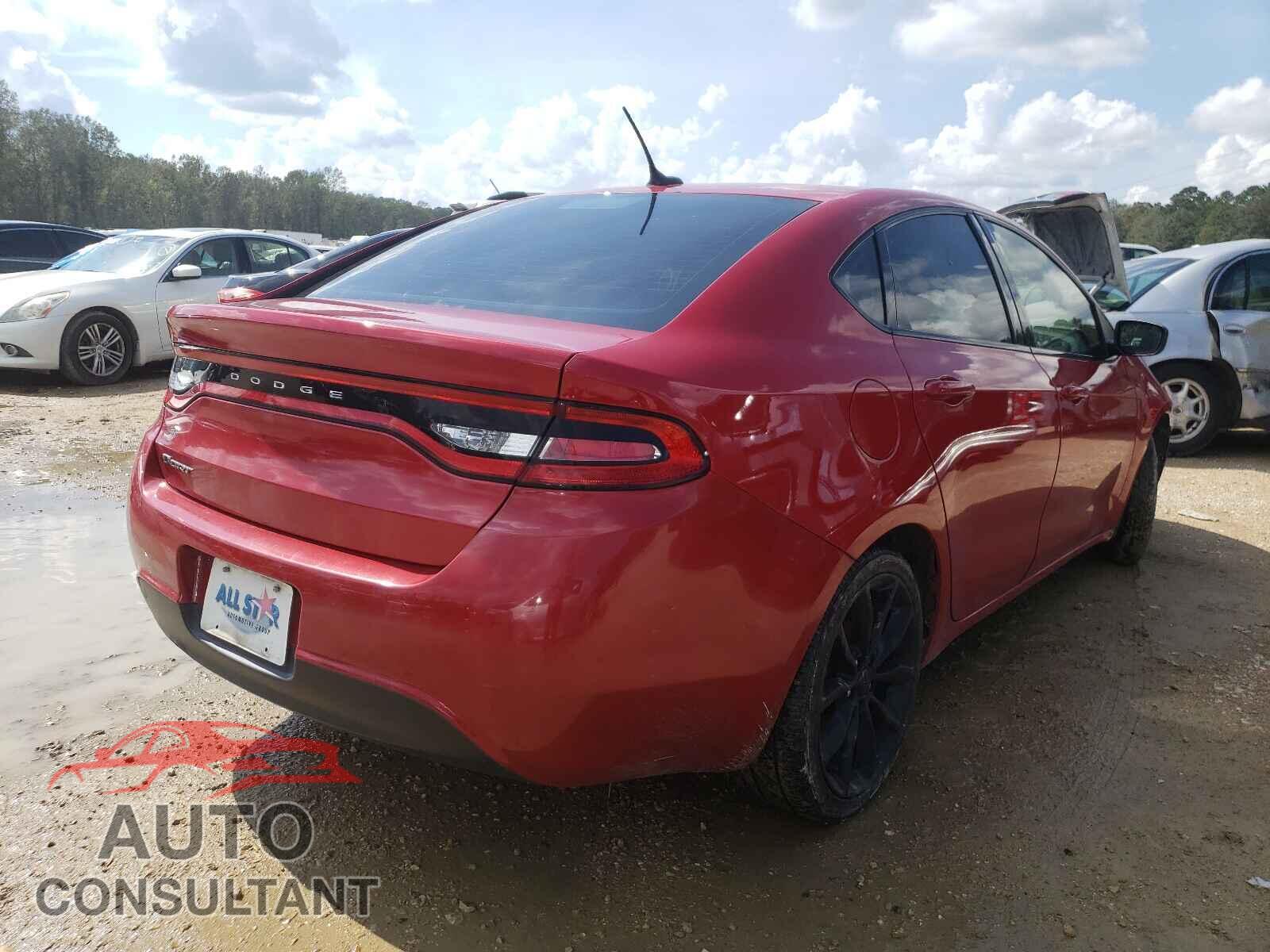 DODGE DART 2016 - 1C3CDFFAXGD822767