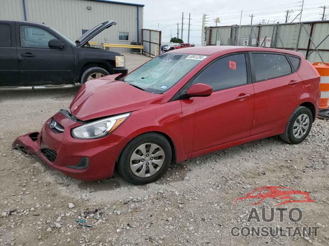 HYUNDAI ACCENT 2017 - KMHCT5AE5HU326193