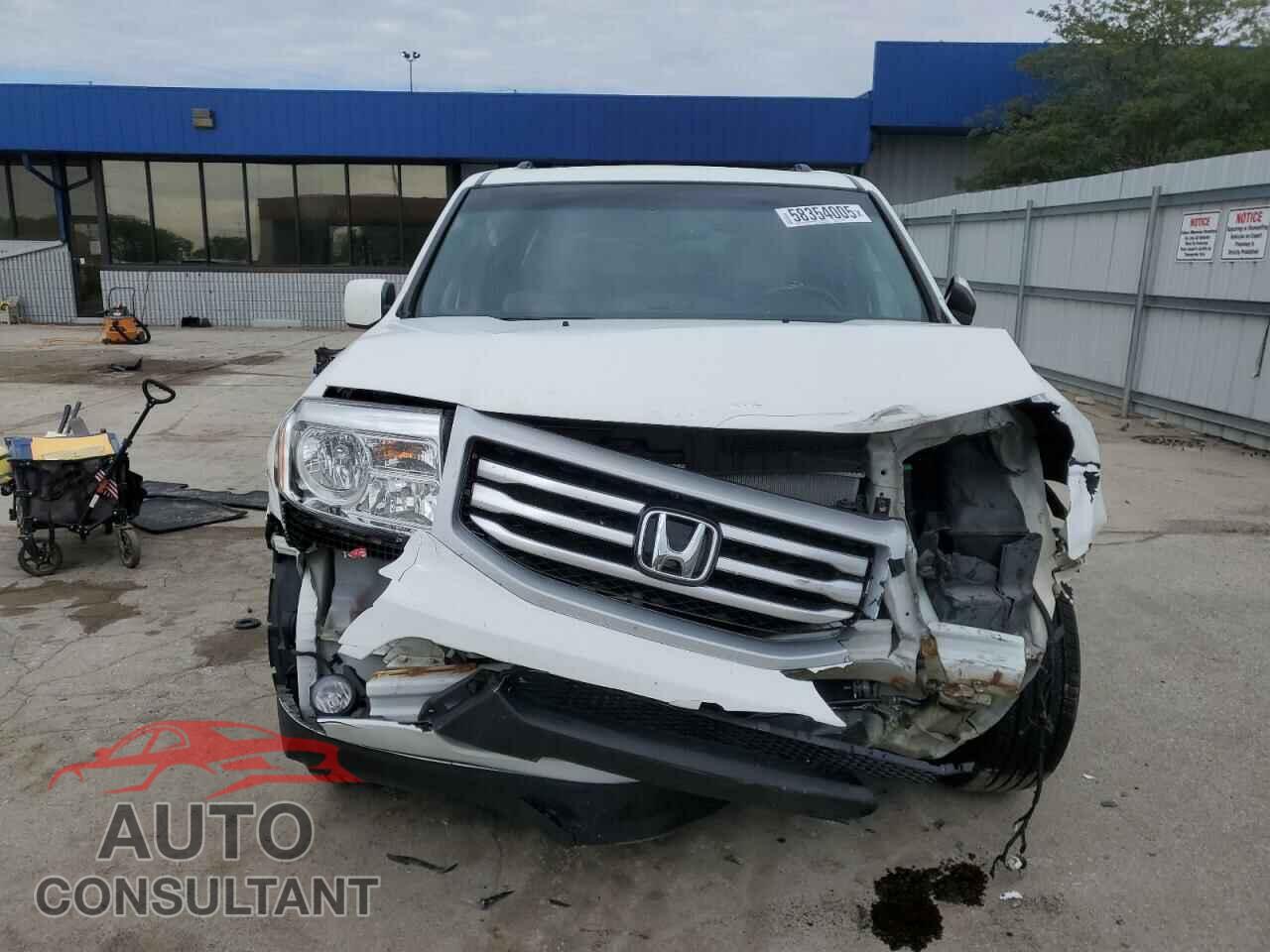 HONDA PILOT 2012 - 5FNYF4H78CB070507