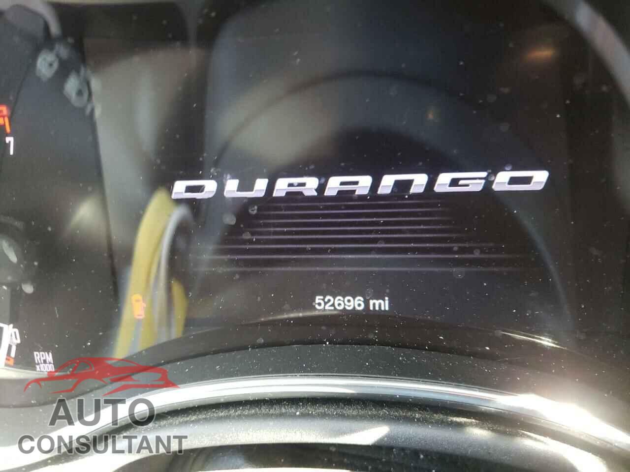 DODGE DURANGO 2019 - 1C4RDJAG9KC821130