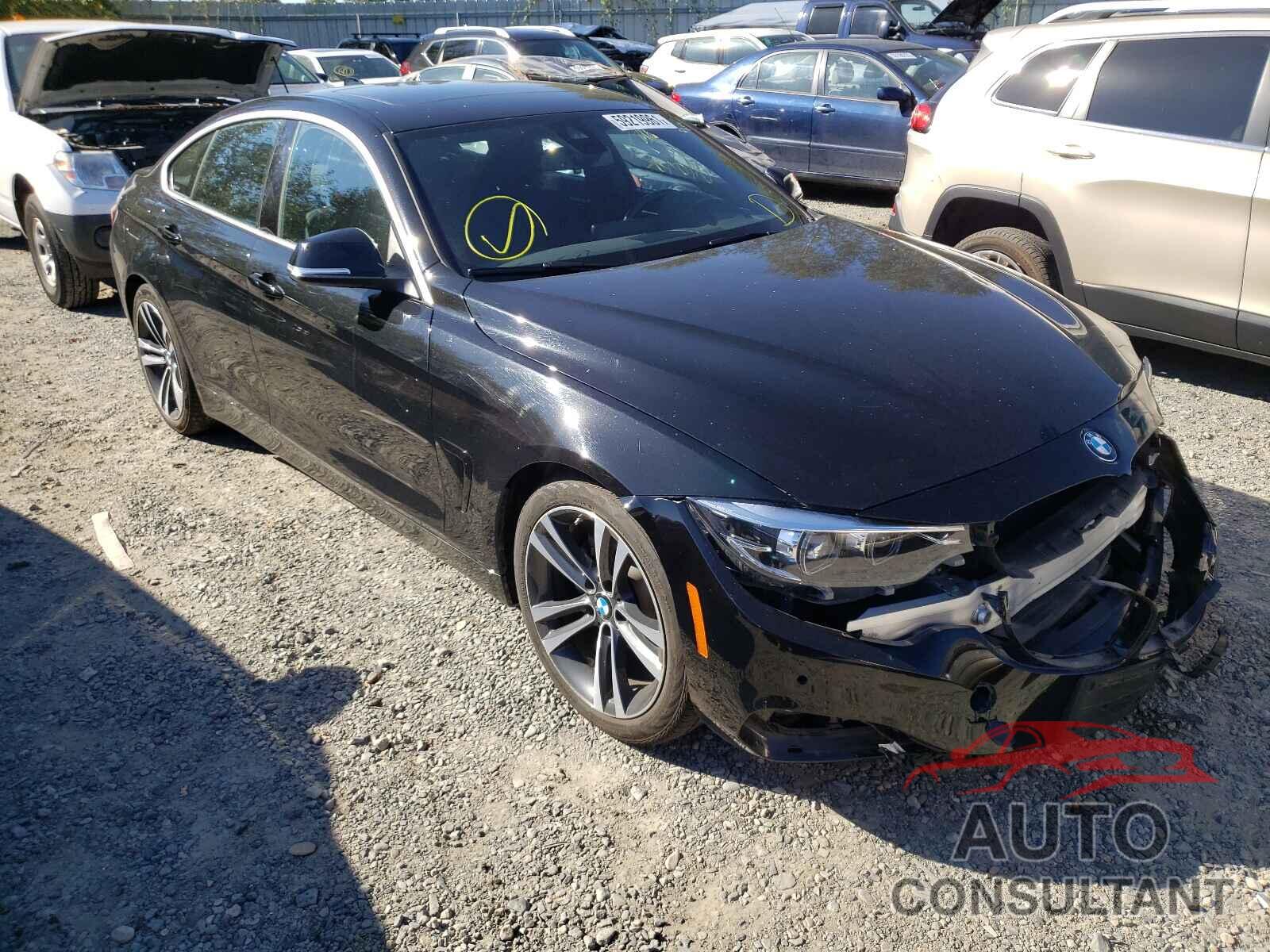 BMW 4 SERIES 2020 - WBA4J1C01LCE46483