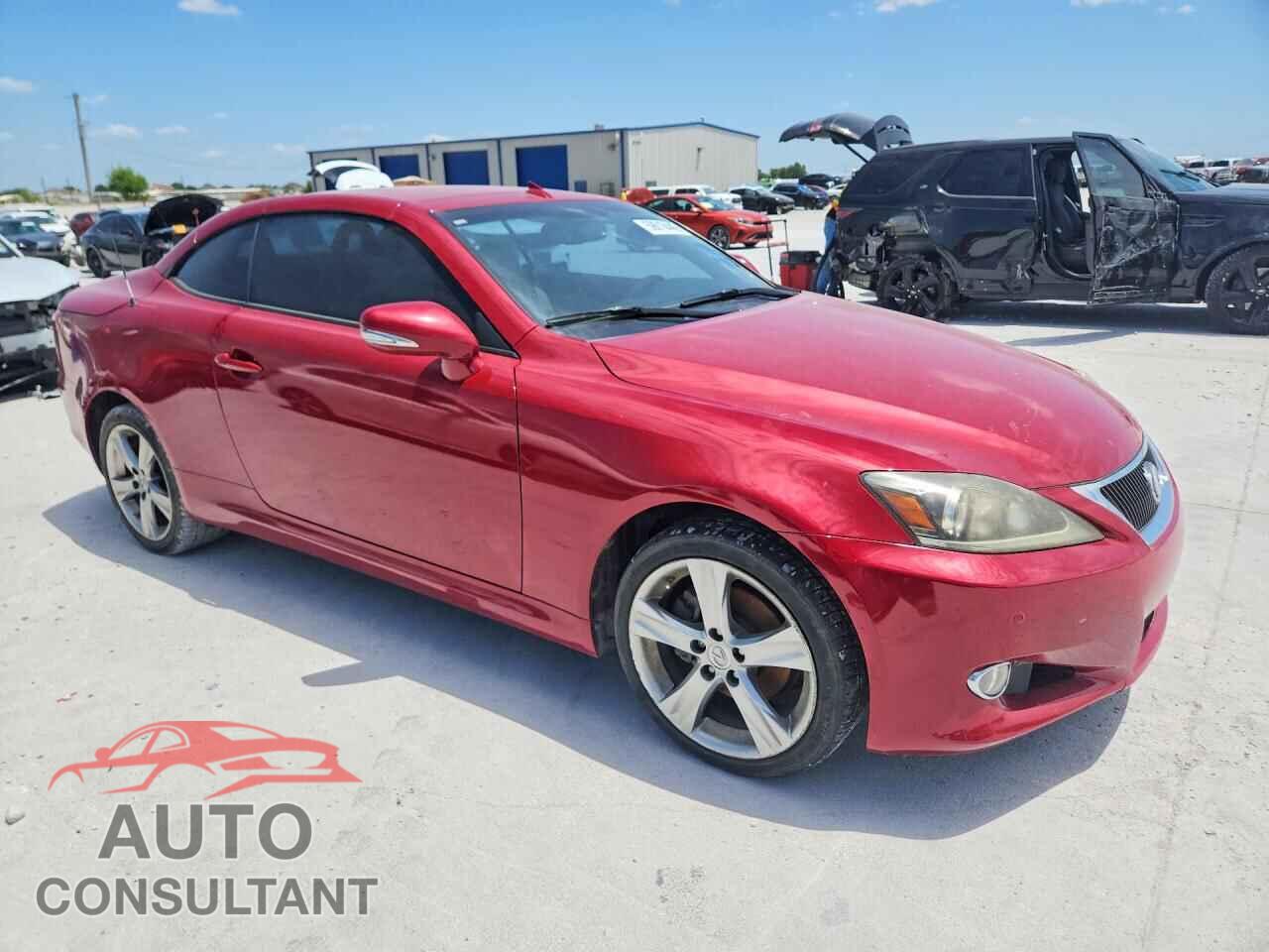 LEXUS IS 2012 - JTHFF2C21C2522886
