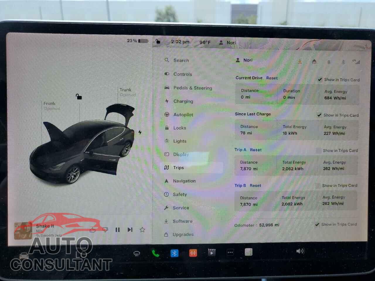 TESLA MODEL 3 2019 - 5YJ3E1EA8KF296301