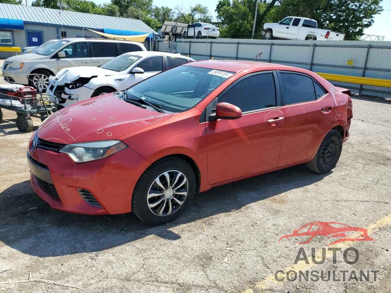 TOYOTA COROLLA 2016 - 5YFBURHE5GP433654