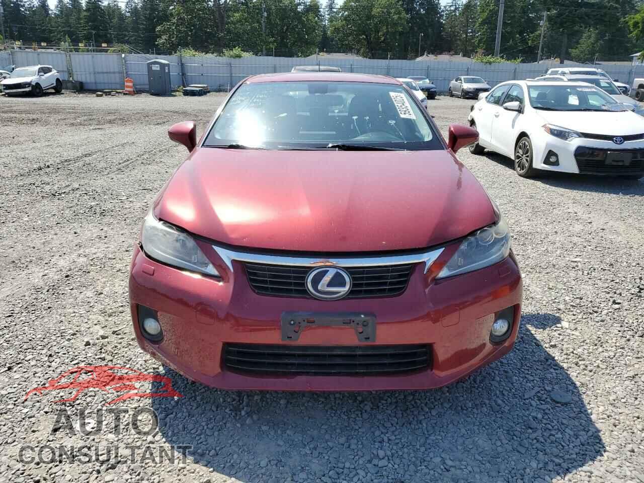LEXUS CT 200 2011 - JTHKD5BH2B2032936