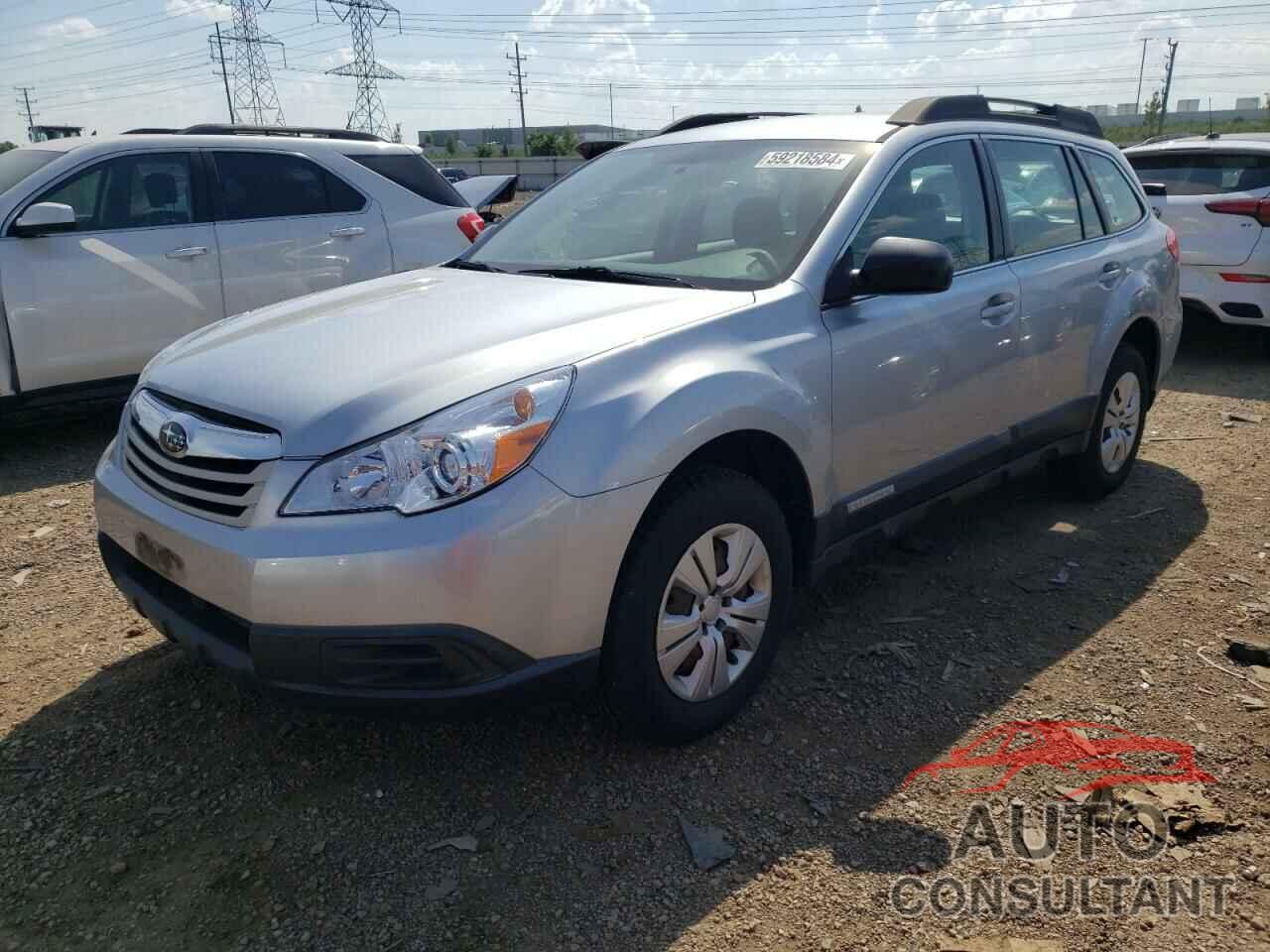 SUBARU OUTBACK 2012 - 4S4BRCAC0C3258655