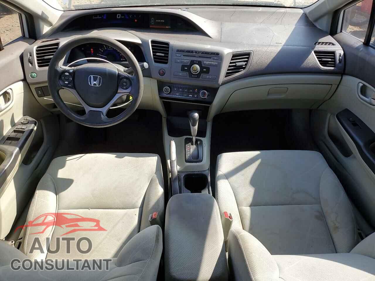 HONDA CIVIC 2012 - 19XFB2F56CE392061