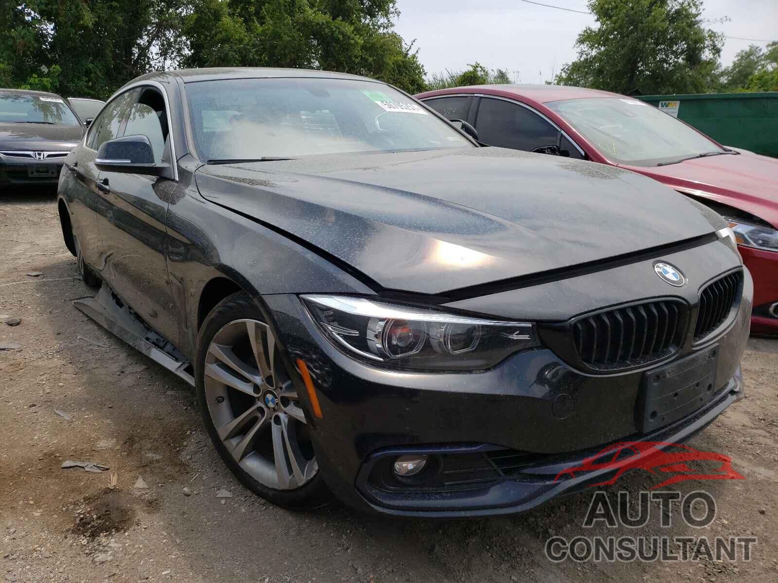 BMW 4 SERIES 2018 - WBA4J3C53JBG95457