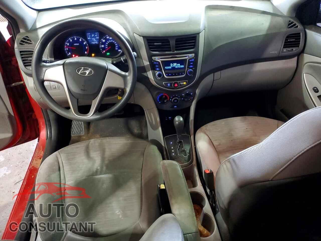 HYUNDAI ACCENT 2015 - KMHCT4AE1FU903017
