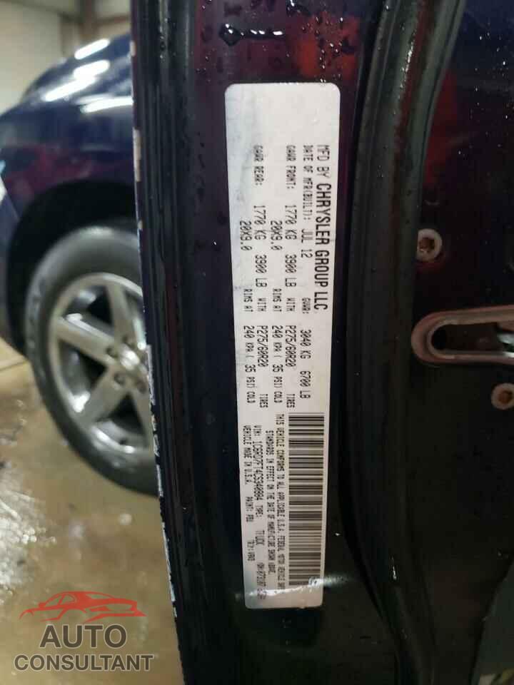DODGE RAM 1500 2012 - 1C6RD7FT4CS340984