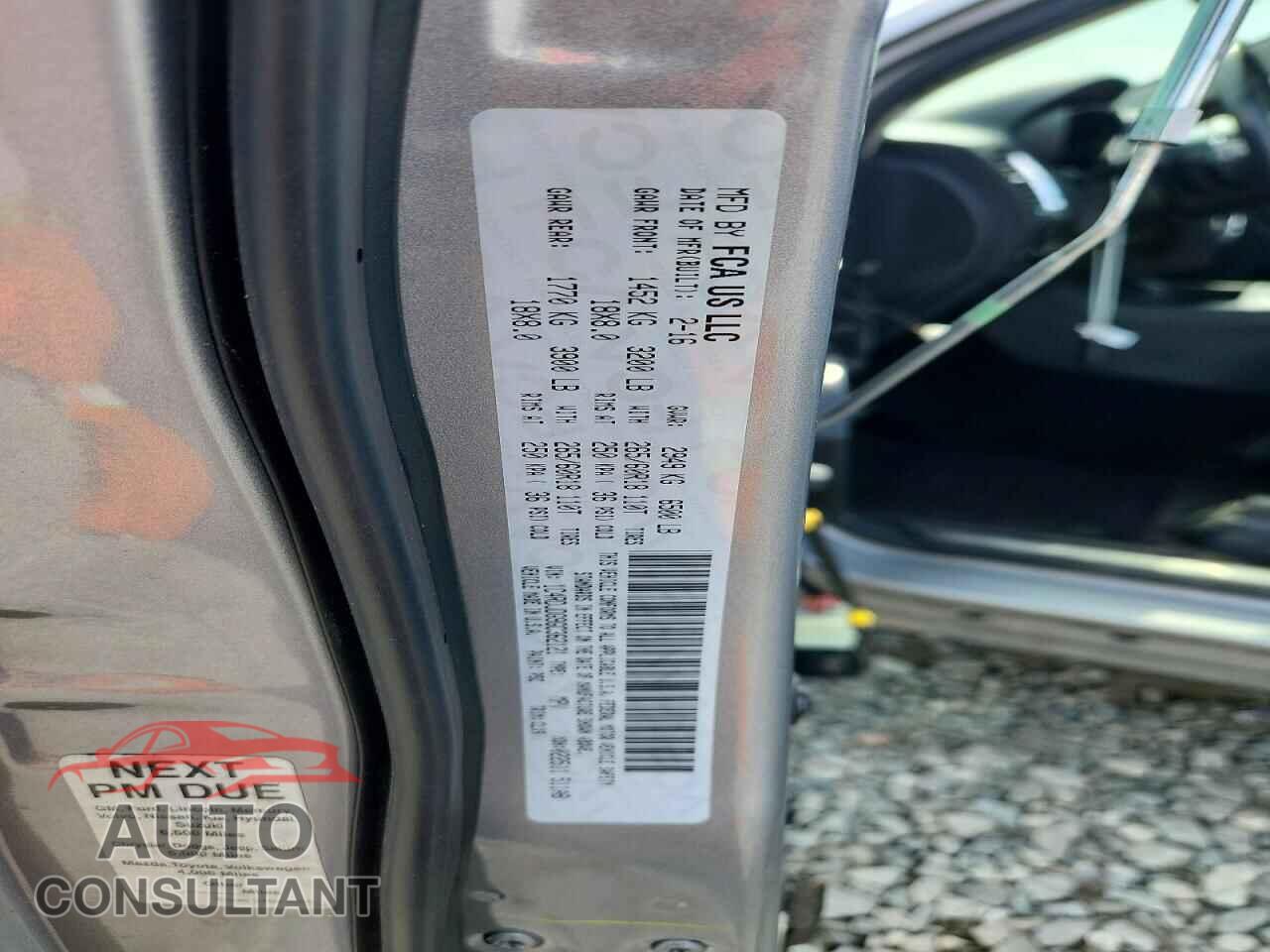 DODGE DURANGO 2016 - 1C4RDJDG9GC362121