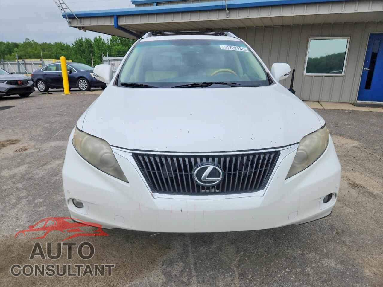 LEXUS RX350 2010 - 2T2BK1BA4AC035660