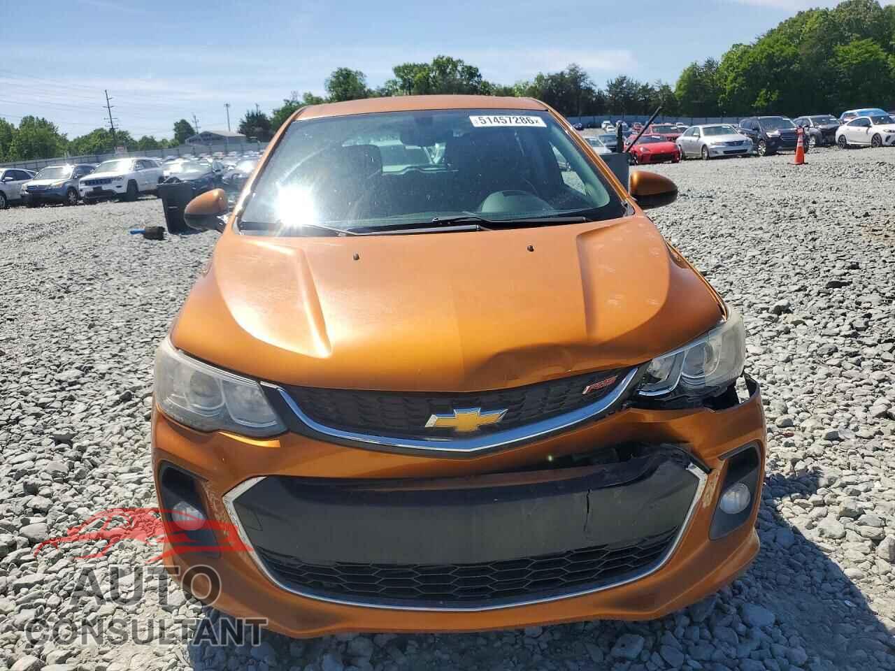 CHEVROLET SONIC 2017 - 1G1JD6SB3H4100102