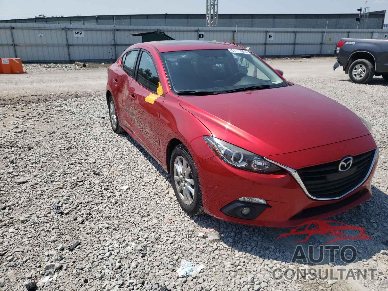 MAZDA 3 2016 - JM1BM1W71G1309889