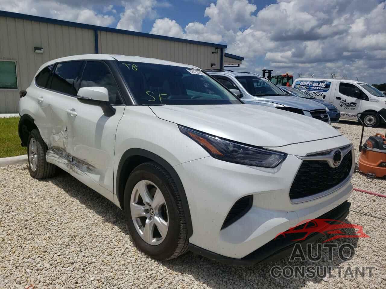 TOYOTA HIGHLANDER 2022 - 5TDCZRAH2NS100214