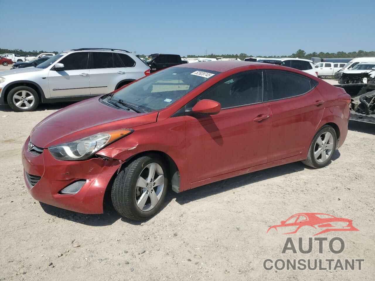 HYUNDAI ELANTRA 2013 - KMHDH4AEXDU500415