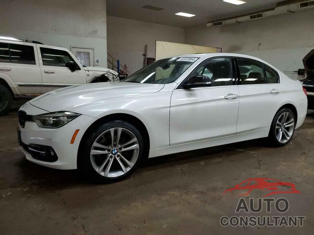 BMW 3 SERIES 2017 - WBA8D9C58HK677801