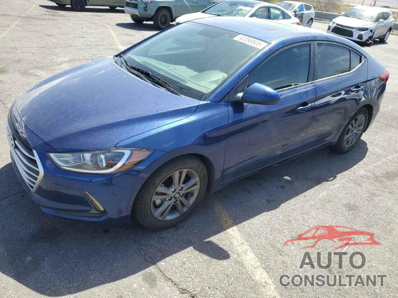 HYUNDAI ELANTRA 2018 - 5NPD84LF7JH393386