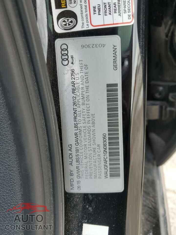 AUDI A6 2016 - WAUGFAFC1GN083050
