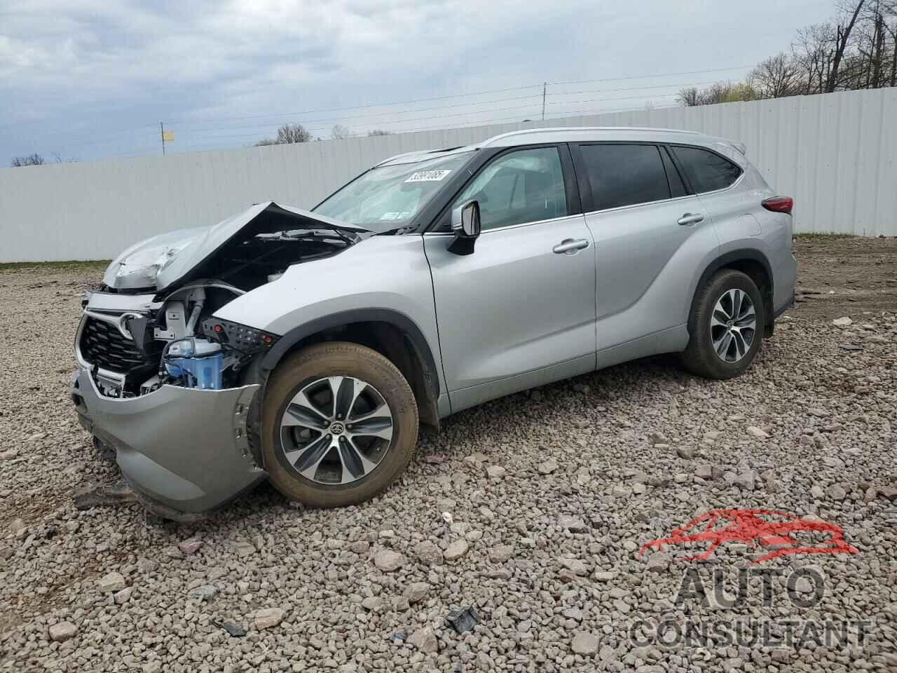 TOYOTA HIGHLANDER 2022 - 5TDGZRBH2NS199388