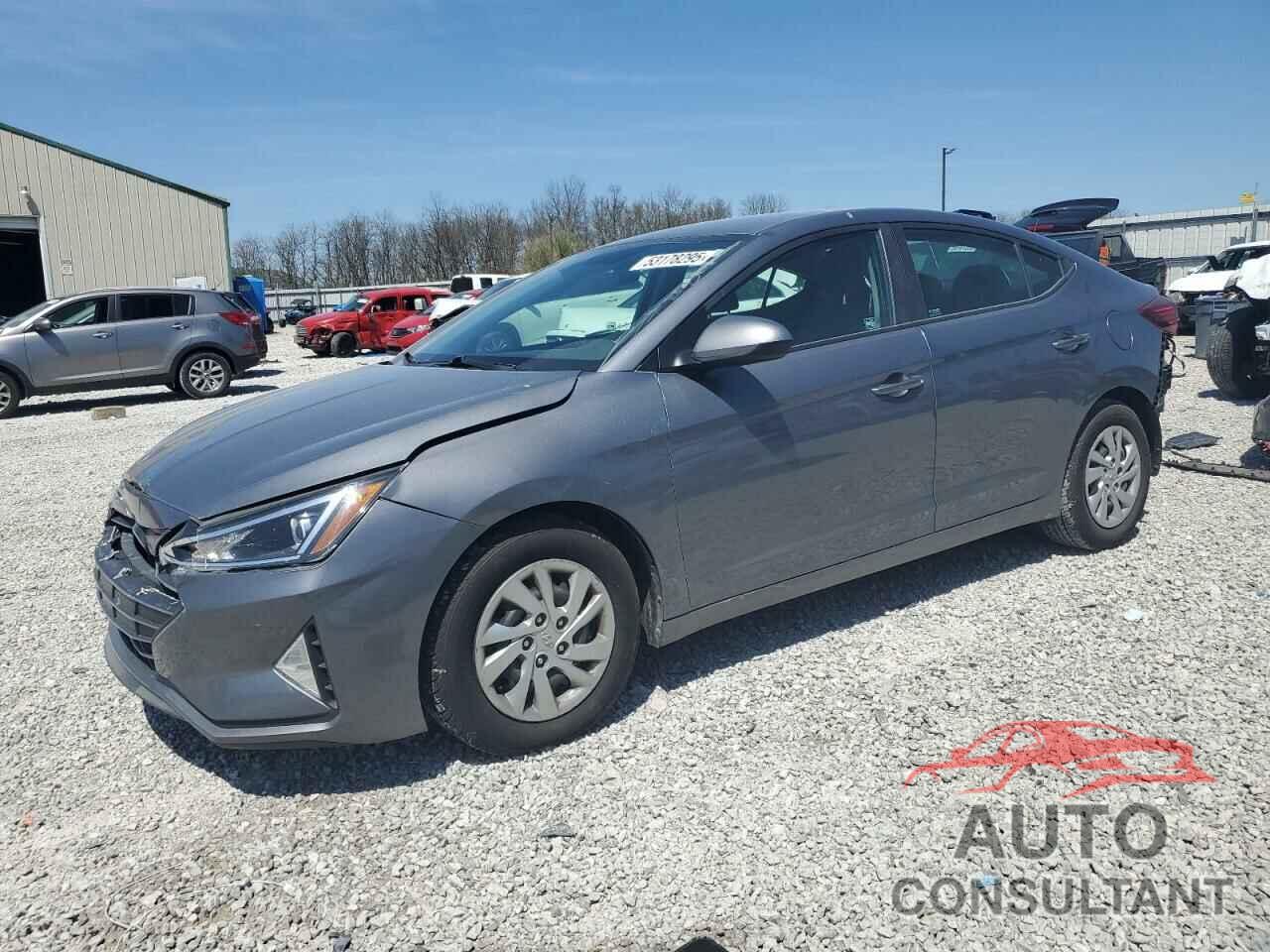 HYUNDAI ELANTRA 2019 - KMHD74LF4KU814678