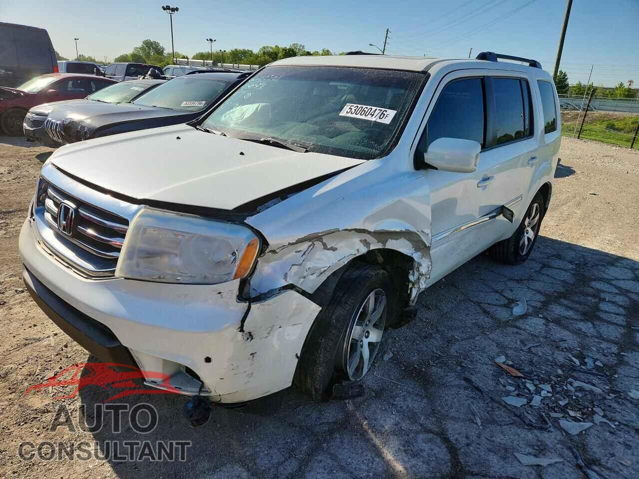 HONDA PILOT 2012 - 5FNYF4H92CB011910