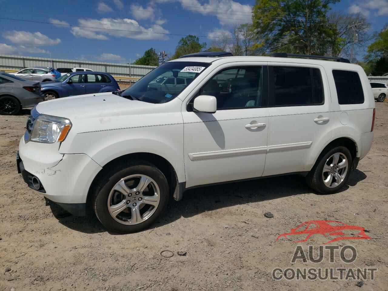 HONDA PILOT 2012 - 5FNYF4H50CB004676