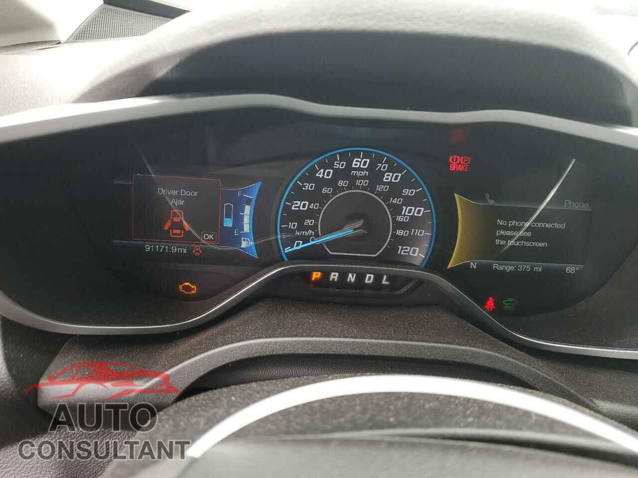 FORD CMAX 2017 - 1FADP5FU8HL100609
