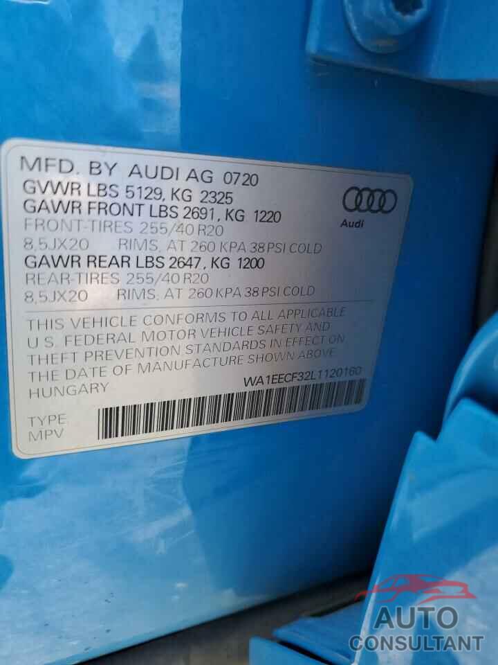 AUDI Q3 2020 - WA1EECF32L1120160