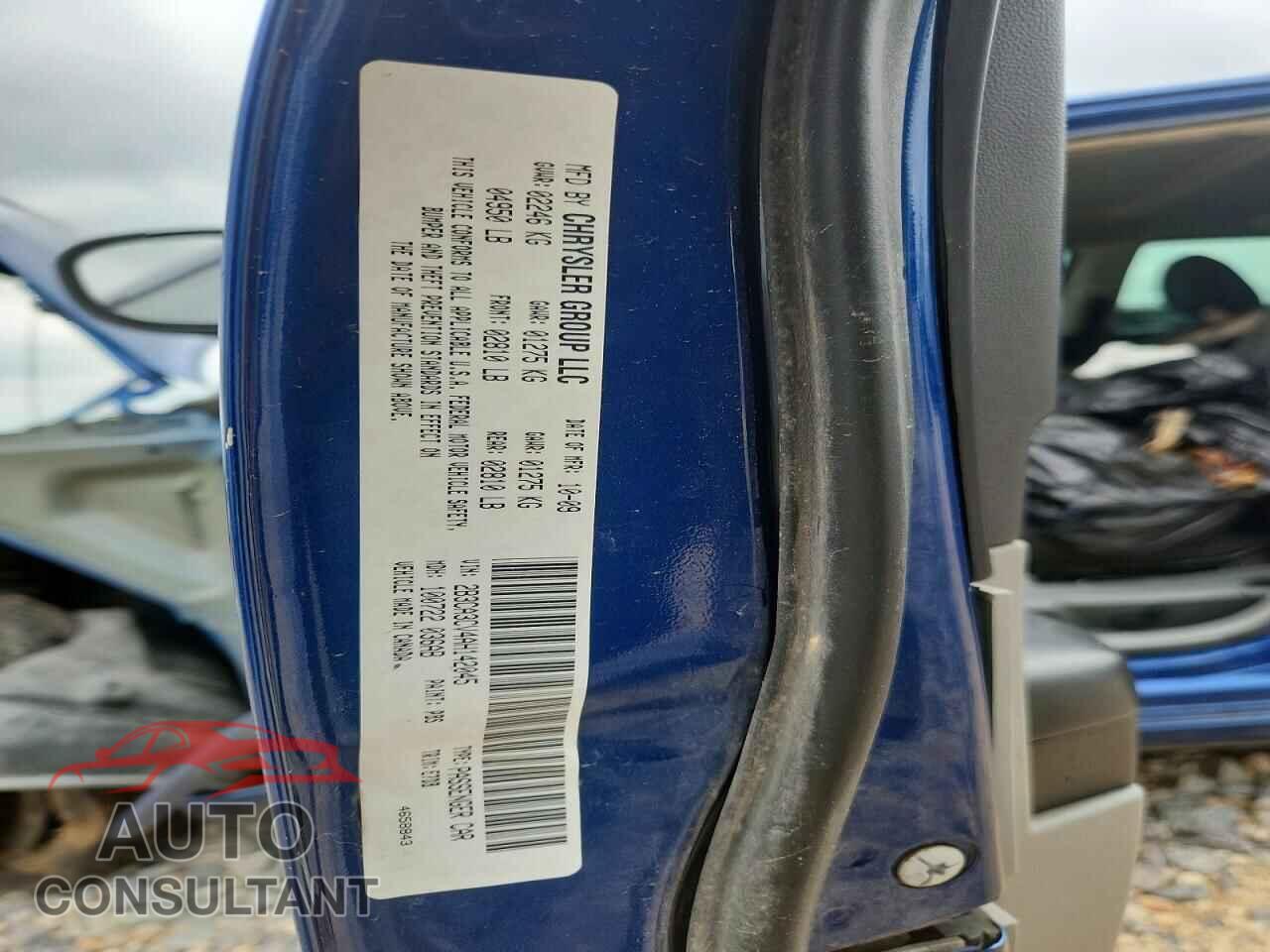 DODGE CHARGER 2010 - 2B3CA3CV4AH142045