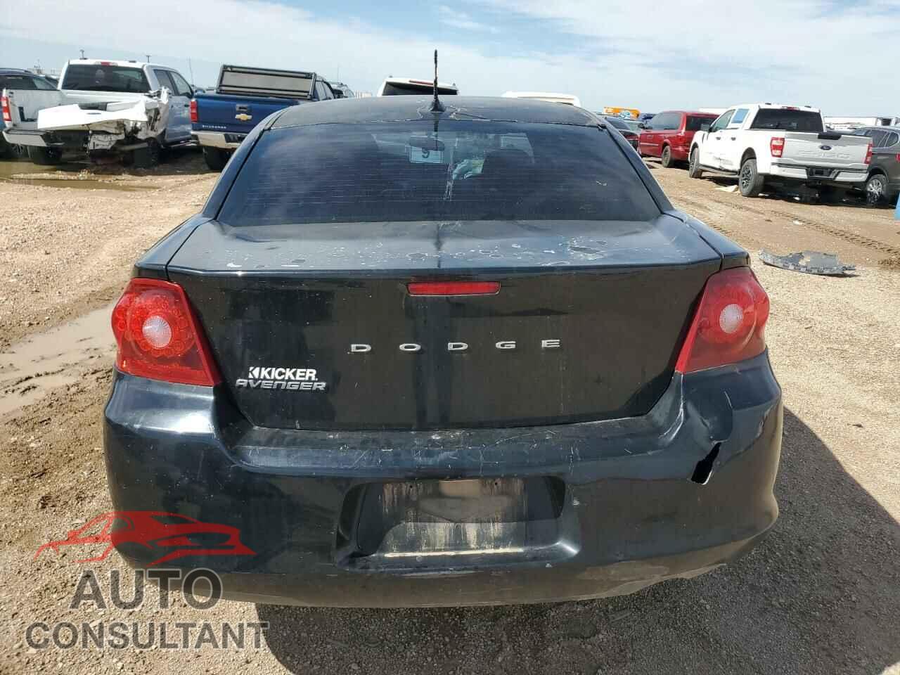 DODGE AVENGER 2012 - 1C3CDZAB9CN167541