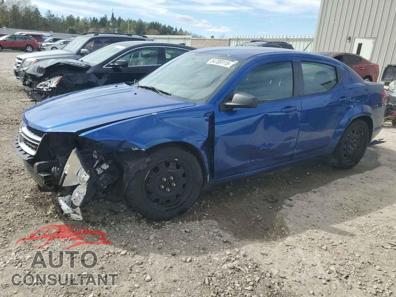DODGE AVENGER 2013 - 1C3CDZAB5DN632544