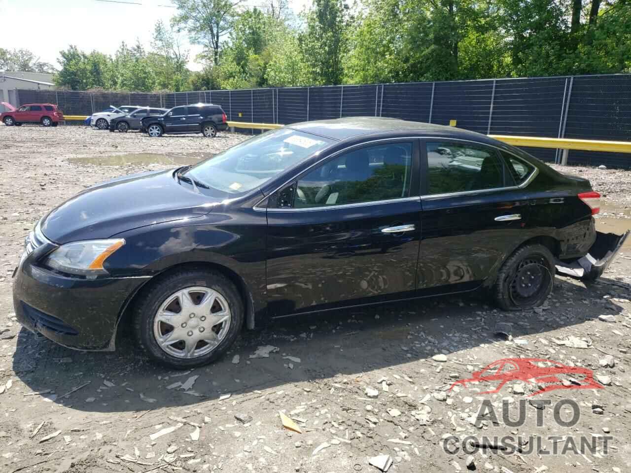 NISSAN SENTRA 2013 - 1N4AB7AP6DN910527