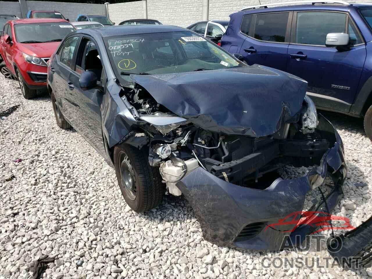 TOYOTA COROLLA 2016 - 2T1BURHEXGC716180
