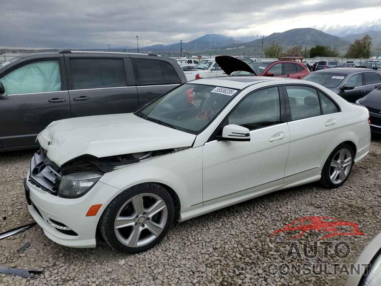 MERCEDES-BENZ C-CLASS 2011 - WDDGF8BB8BR183114