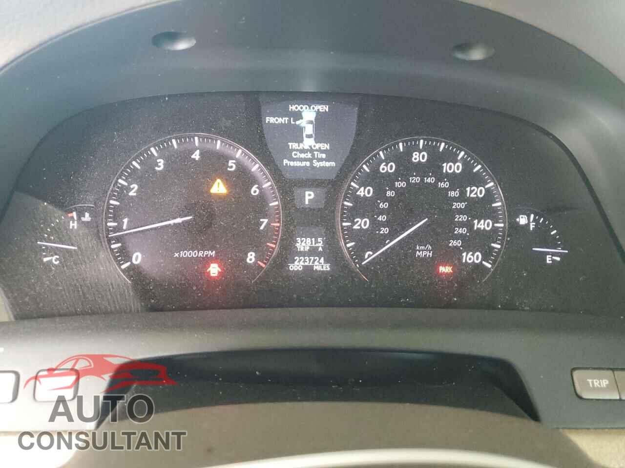 LEXUS LS460 2009 - JTHBL46F395089032