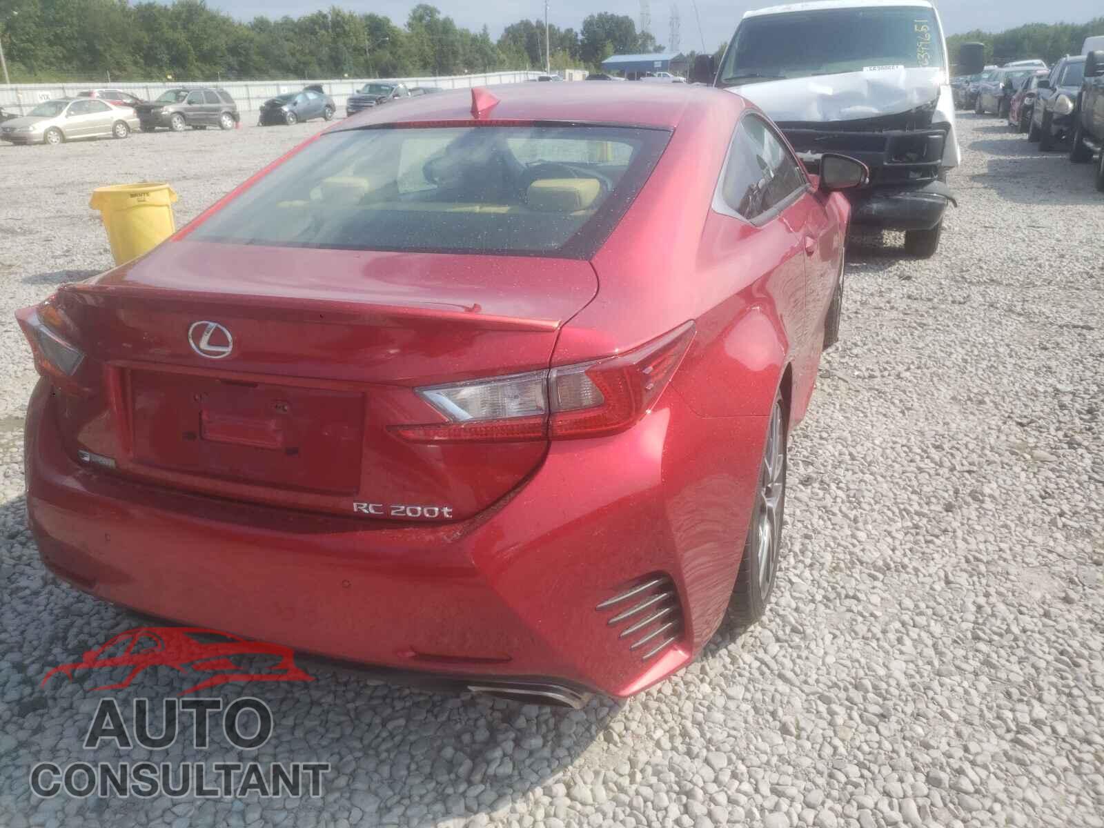 LEXUS RC 2016 - JTHHA5BC3G5004589