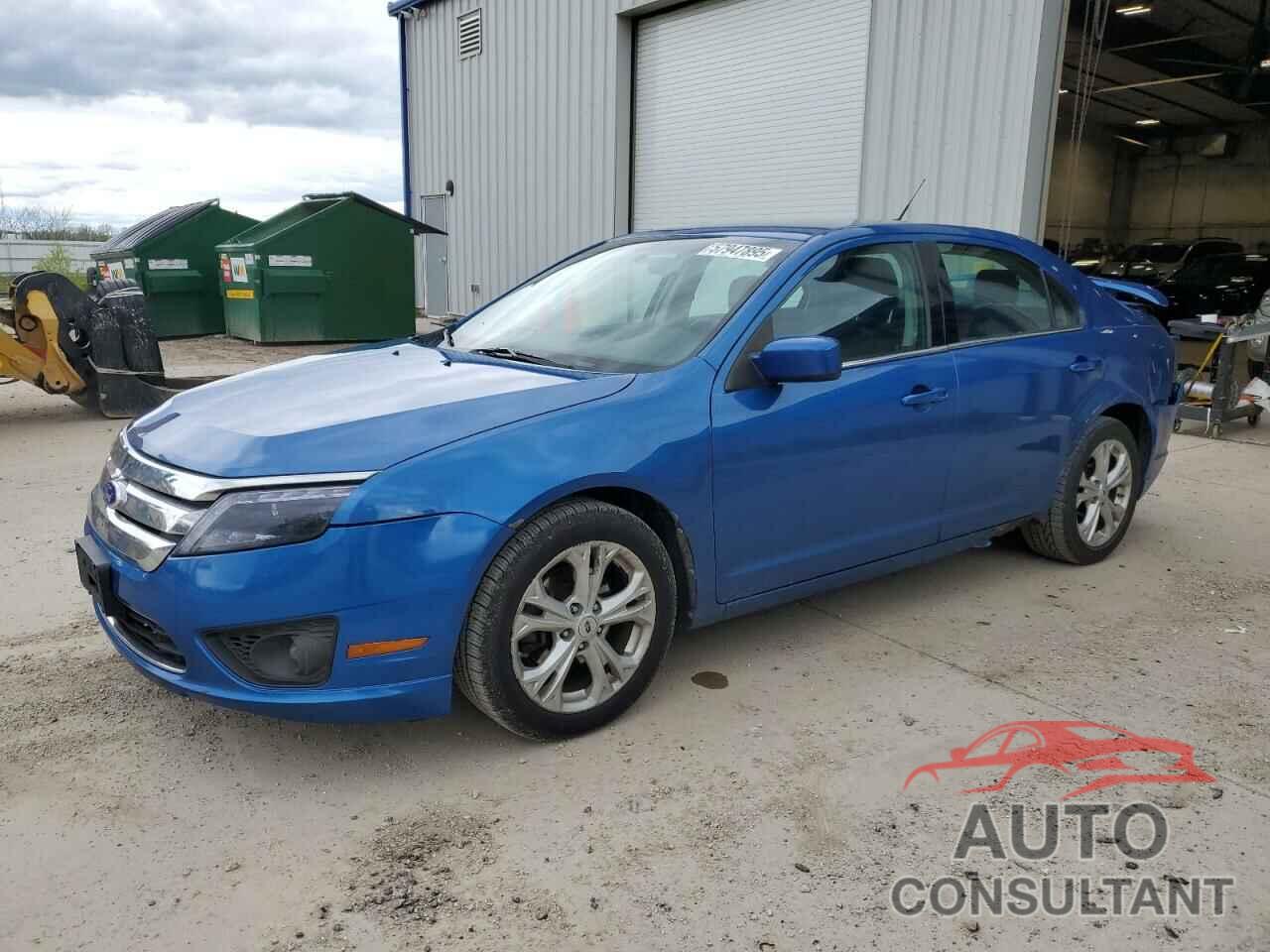FORD FUSION 2012 - 3FAHP0HA9CR294729