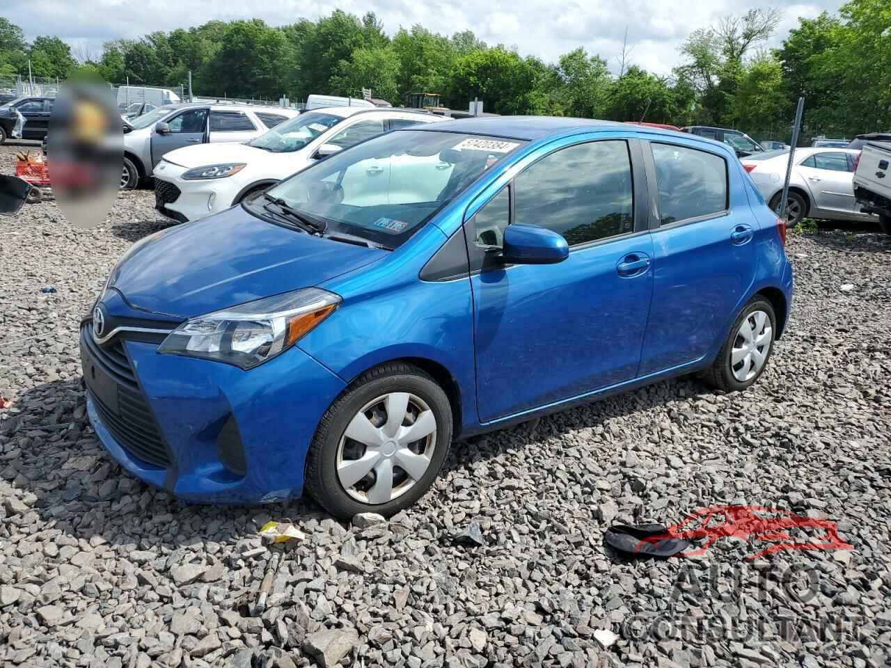 TOYOTA YARIS 2017 - VNKKTUD37HA079501