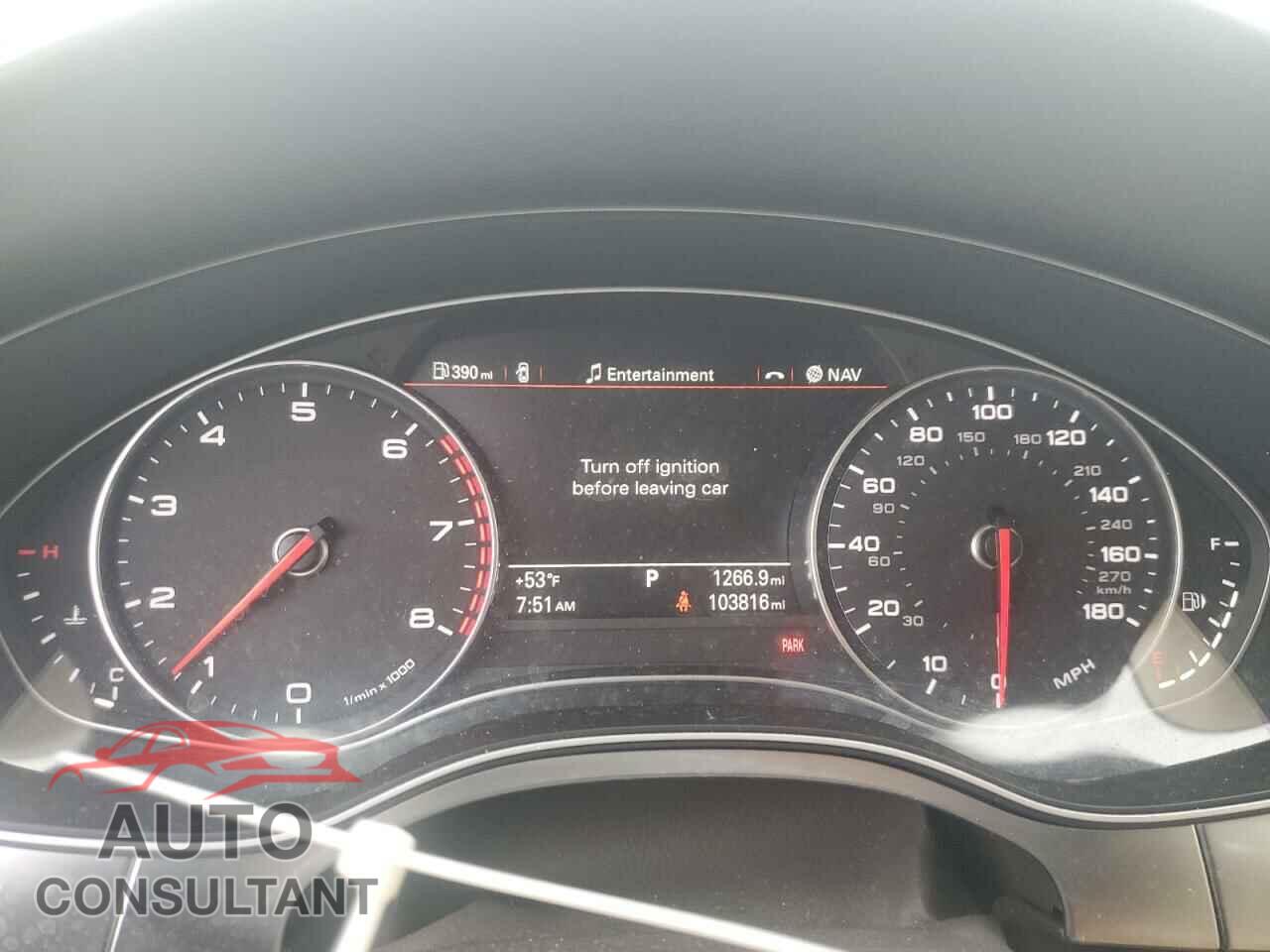 AUDI A6 2013 - WAUGFAFC2DN055818