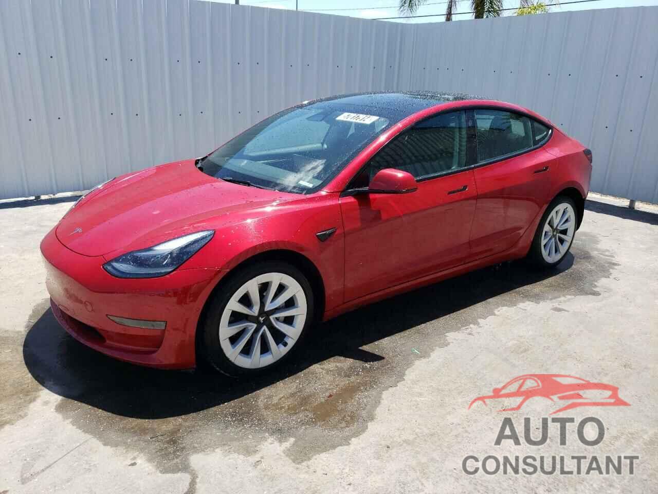 TESLA MODEL 3 2022 - 5YJ3E1EAXNF370094