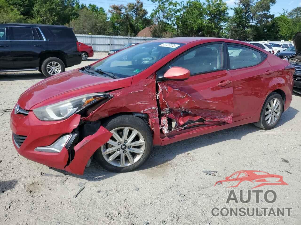 HYUNDAI ELANTRA 2015 - KMHDH4AE8FU330929