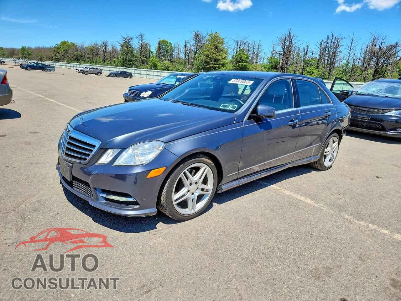MERCEDES-BENZ E-CLASS 2013 - WDDHF8JB4DA698022